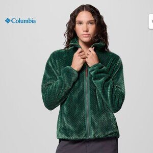 Columbia Women's Fire Side II Sherpa Full Zip Fleece  NWT Size L